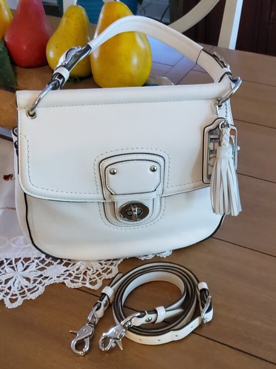 Coach Handbags - Coach 70th Anniversary Edition Willis Crossbody 19132 in Ivory